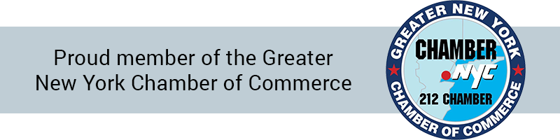 Proud Member of the Greater New York Chamber of Commerce