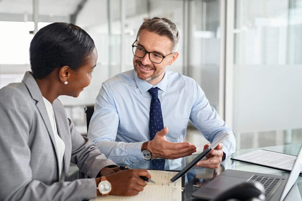 An executive assistant working with the CEO.